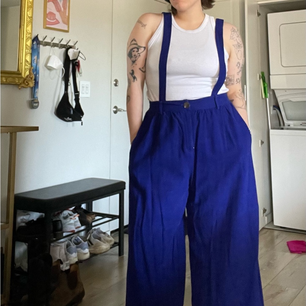 Fashion Brand Company Linen Overalls